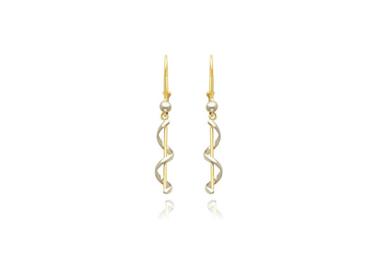 2 Tone Plated | Chandelier Earrings